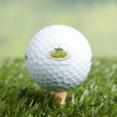 'The Pesto's Yet To Come' Charming Pesto Pasta Fun Golfballen (Insitu Shirt)