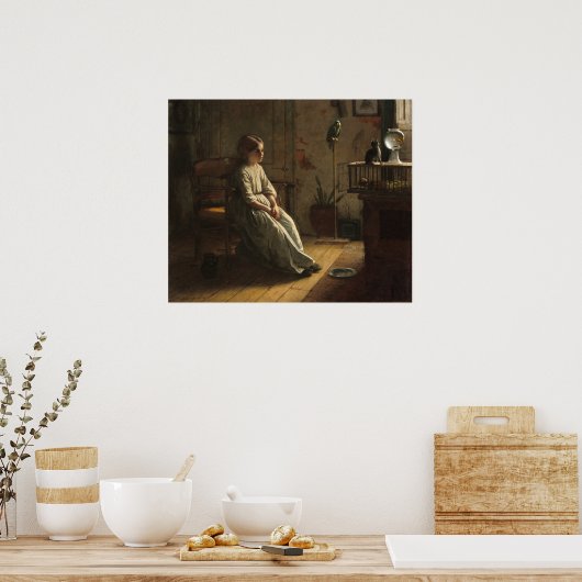 The Pets - Eastman Johnson Fine Art Poster (Keuken)