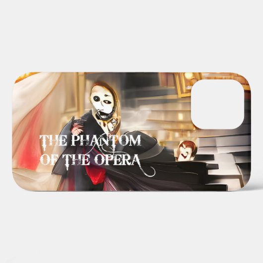 THE PHANTOM OF THE OPERA Case-Mate iPhone CASE (Achterkant (horizontaal))