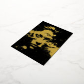 The Phantoms Eye Folie Uitnodiging Briefkaart (Gedraaid)