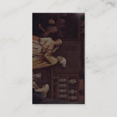 The Pharmacist by Longhi Pietro (Beste kwaliteit) Visitekaartje (Achterkant)