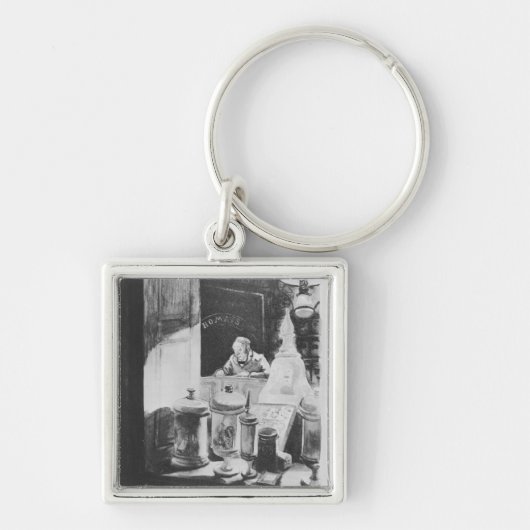 The Pharmacist Homais Sleutelhanger (Voorkant)