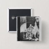 The Pharmacist Homais Vierkante Button 5,1 Cm (Voorkant /achterkant)