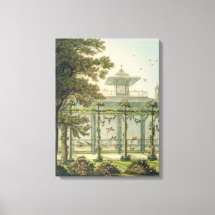 The Pheasantry , gegraveerd door Joseph Constantin Canvas Afdruk