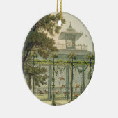 The Pheasantry , gegraveerd door Joseph Constantin Keramisch Ornament (Rechts)
