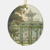 The Pheasantry , gegraveerd door Joseph Constantin Keramisch Ornament (Links)