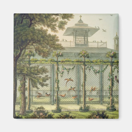 The Pheasantry , gegraveerd door Joseph Constantin Magneet (Voorkant)