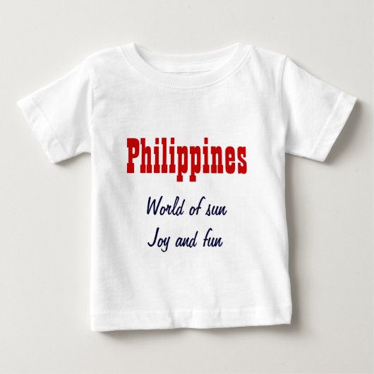 The Philippines slogan t-shirts (Voorkant)