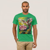 The phoenix and the Sacred Lotus T-shirt (Voorkant volledig)