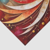 The Phoenix in the Stars Tissuepapier (Detail)