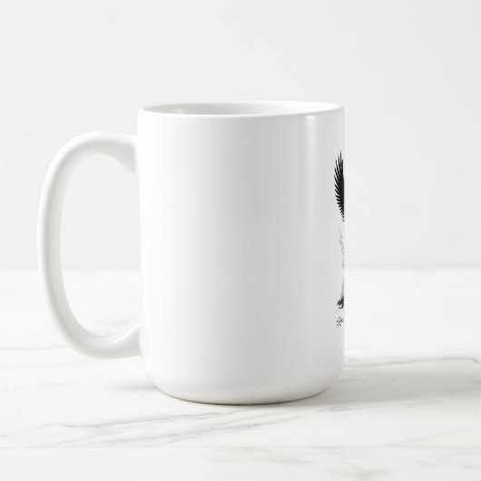 The Phoenix of Renewal T-Shirt Koffiemok (Links)