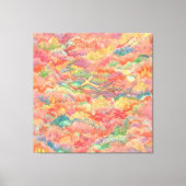 The Phoenix's Flight to Paradise Canvas Afdruk (Voorkant)