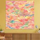 The Phoenix's Flight to Paradise Canvas Afdruk (Insitu (Woonkamer))