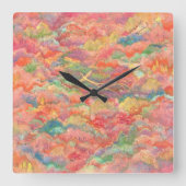 The Phoenix's Flight Vierkante Klok (Voorkant)