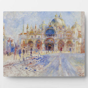 The Piazza San Marco, Venice, 1881 (olie op doek) Fotoplaat