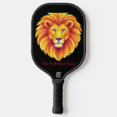 The Pickleball King – Bold Lion Graphic Pickleball Pickleball Paddle (Achterkant)
