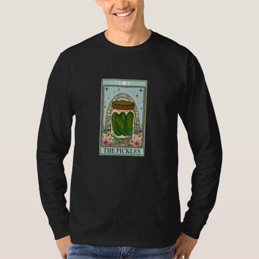 The Pickles Tarot Card  Pickle  Dill Pickle Humor T-shirt (Voorkant)