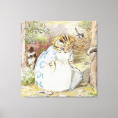 The Pie and the Patty Pan van Beatrix Potter Canvas Afdruk (Voorkant)