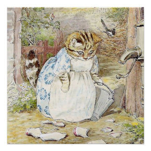 The Pie and the Patty Pan van Beatrix Potter Perfect Poster