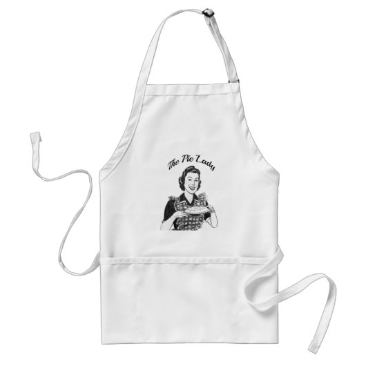 The Pie Lady Apron Standaard Schort (Voorkant)