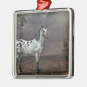The Piebald Horse, 1653 Metalen Ornament (Links)