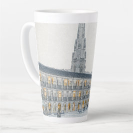 The Piece Hall, Halifax, Architectonische Schets Latte Mok