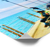 The Pier at Forte dei Marmi, Italy Poster Print (Hoek)