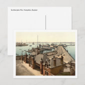 The Pier, Southampton, Hampshire, Engeland Briefkaart (Voorkant / Achterkant)