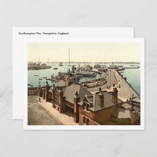 The Pier, Southampton, Hampshire, Engeland Briefkaart (Voorkant / Achterkant)