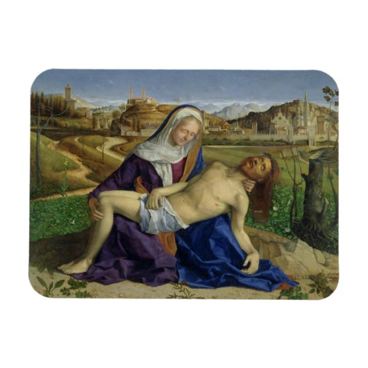 The Pieta, c.1505 (olie op het paneel) (post 1996 Magneet (Horizontaal)