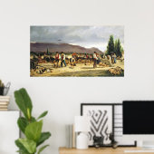 The Pig Market, 1875 Poster (Thuiskantoor)