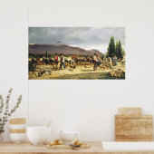 The Pig Market, 1875 Poster (Keuken)