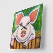 The Pig Pen Vierkante Klok (Hoek)