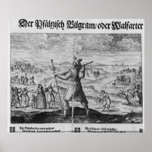 The Pilgrim of Palatinate', Frederick V Poster