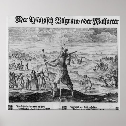 The Pilgrim of Palatinate', Frederick V Poster (Voorkant)