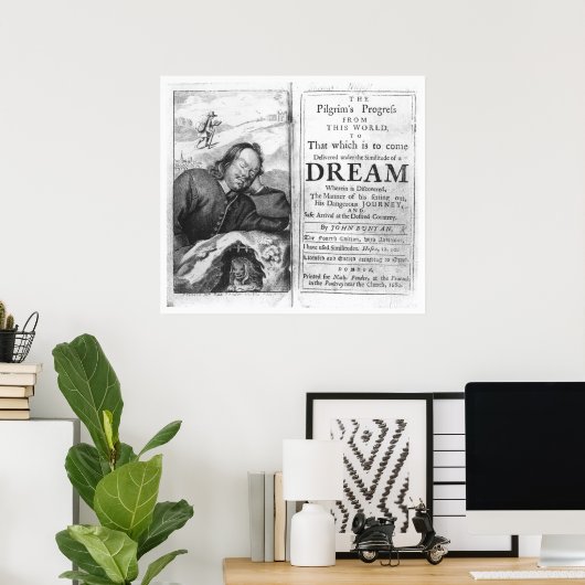 The Pilgrim's Progress' Poster (Thuiskantoor)