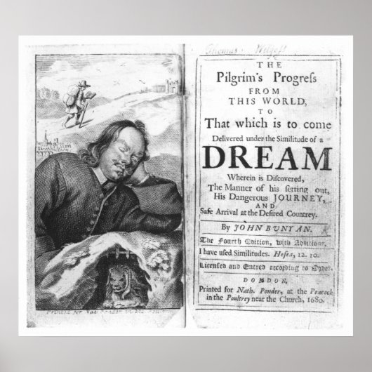 The Pilgrim's Progress' Poster (Voorkant)