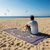 The Pillared Thread Tie-in Pirpura Refraction Strandlaken