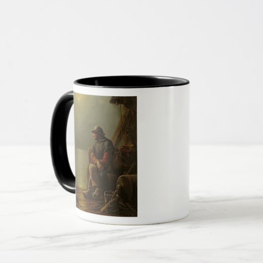 The Pilot Keeps Watch, 1851 Mok (Voorkant links)