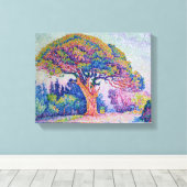 The Pine Tree at St. Tropez, 1909 Canvas Afdruk (Insitu (Houten vloer))
