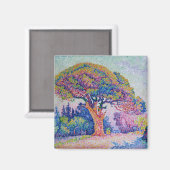 The Pine Tree at St. Tropez, 1909 Magneet (Voorkant / Achterkant)