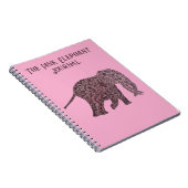 The Pink Elephant Journal/Notebook Notitieboek (Rechterzijde)