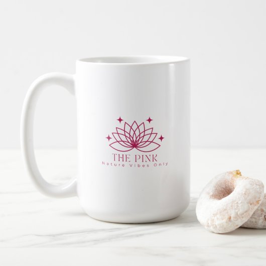 The Pink Koffiemok (Met donut)