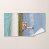 The Pink Lighthouse of Klein Curacao 1 Bad Handdoek (Handdoek)