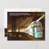 The Pioneer Zephyr 1934 Briefkaart (Voorkant / Achterkant)