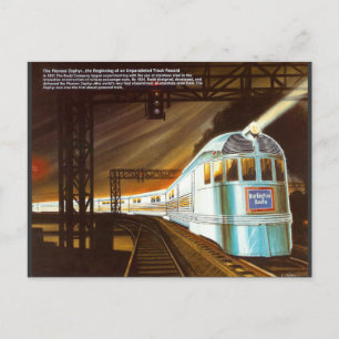 The Pioneer Zephyr 1934 Briefkaart