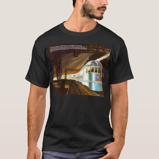 The Pioneer Zephyr 1934 T-shirt (Voorkant)