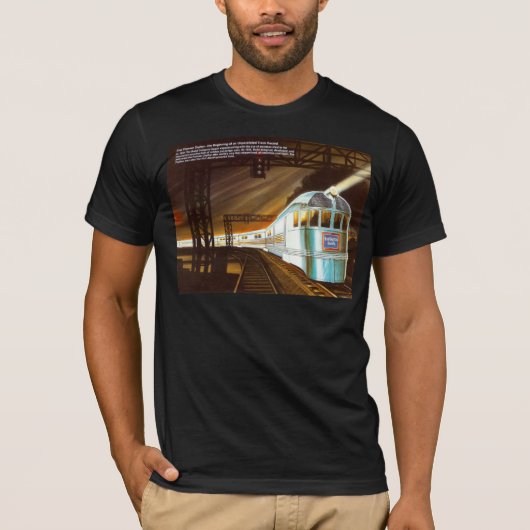 The Pioneer Zephyr 1934 T-shirt (Voorkant)