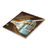 The Pioneer Zephyr 1934 Tile Tegeltje (Zijkant)