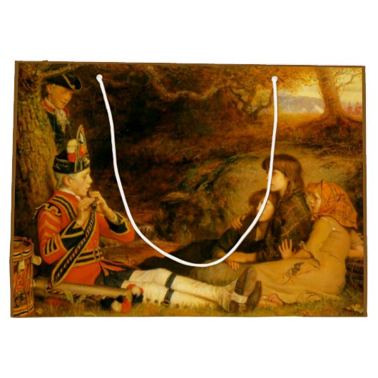 The Piper (door John Everett Millais) Groot Cadeauzakje (Achterkant)